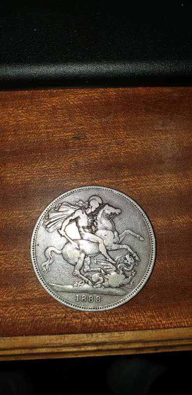 1888 ENGLISH CROWN